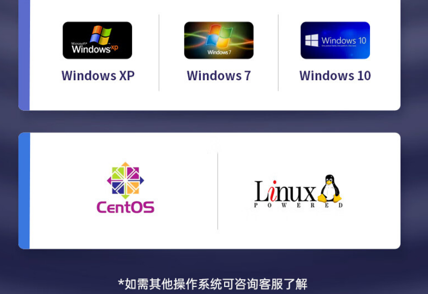 它還支持多種操作系統(tǒng)，具有極強的兼容性，支持WindowsXP操作系統(tǒng)，兼容Labview軟件。