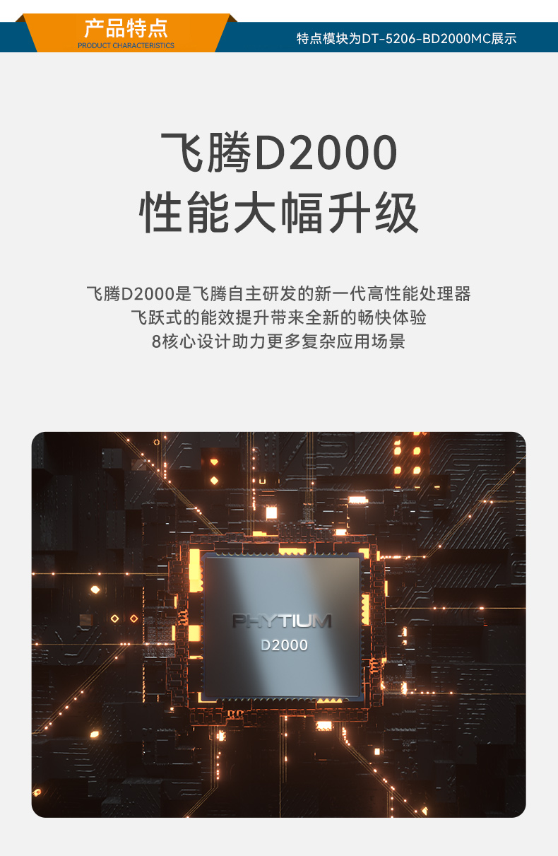 東田國產(chǎn)飛騰D2000 CPU,壁掛式長坡鎮(zhèn)工控機(jī),DT-5206-BD2000MC.jpg