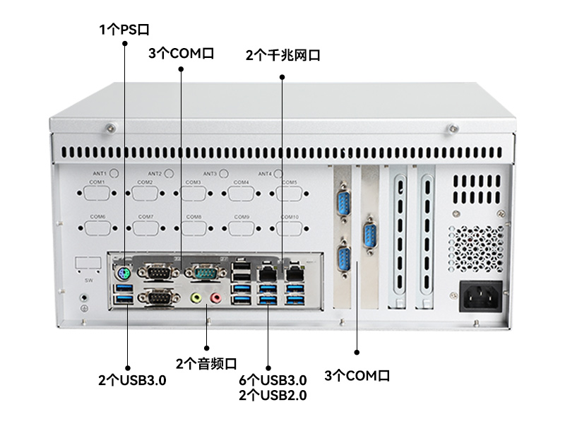 東田國產(chǎn)飛騰D2000 CPU|壁掛式工控機(jī)|DT-5206-BD2000MC